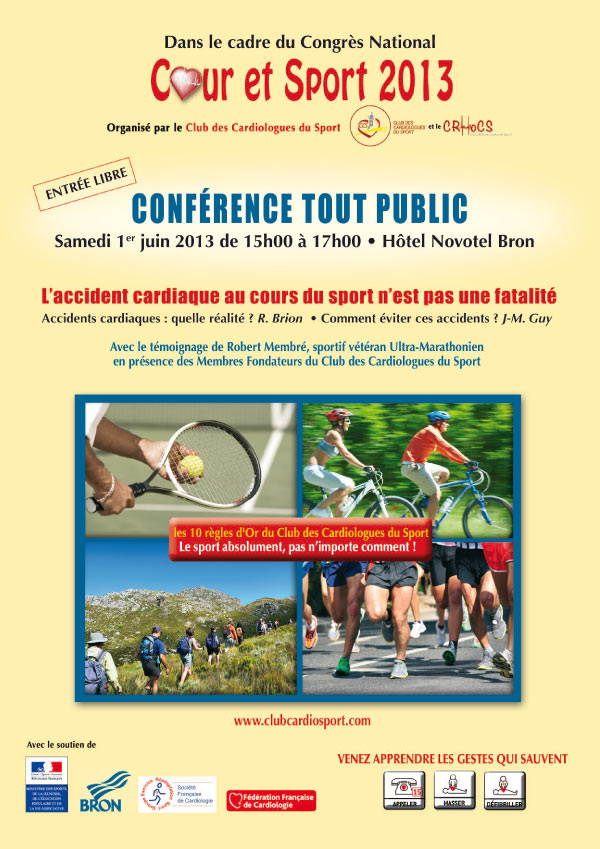 Congrès coeur et sport 2013