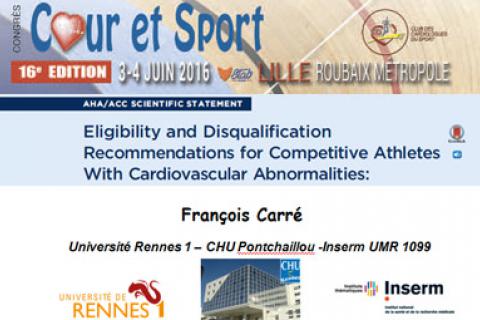 CARDIOLOGIE ET PRATIQUE SPORTIVE EN COMPÉTITION