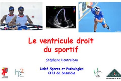 LE VENTRICULE DROIT DU SPORTIF