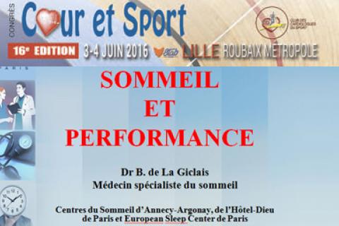 SOMMEIL ET PERFORMANCES
