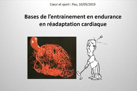 Bases de l’entrainement en endurance en réadaptation cardiaque