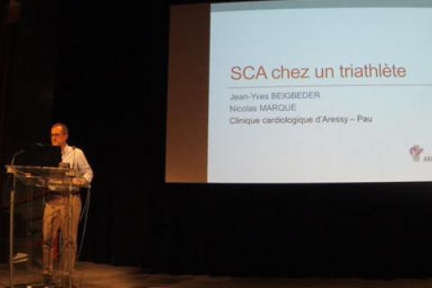 SCA CHEZ UN TRIATHLÈTE