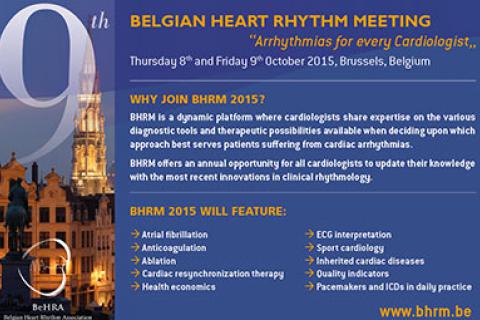  9th BELGIAN HEART RYTHM MEETING
