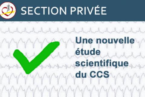  SECTION PRIVÉE : NOUVELLE ETUDES SCIENTIFIQUES DU CCS