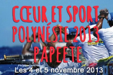  PROGRAMME CONGRES CŒUR ET SPORT POLYNÉSIE 2013
