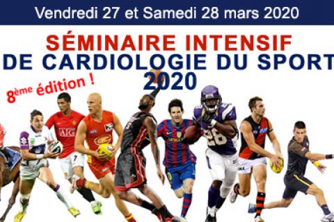  Evènement annulé - SÉMINAIRE INTENSIF DE CARDIOLOGIE DU SPORT 2020